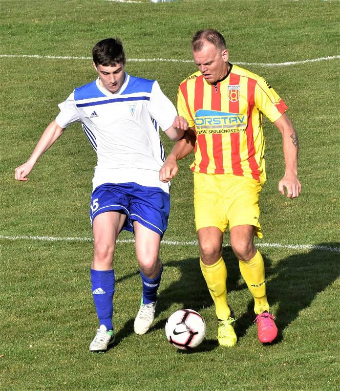 Fotbalová I.A třída: Vodňany - Junior Strakonice 2:1.