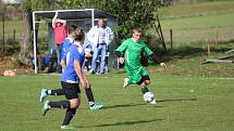 Fotbalový OP Strakonicka: Poříčí - Blatná B 2:1.