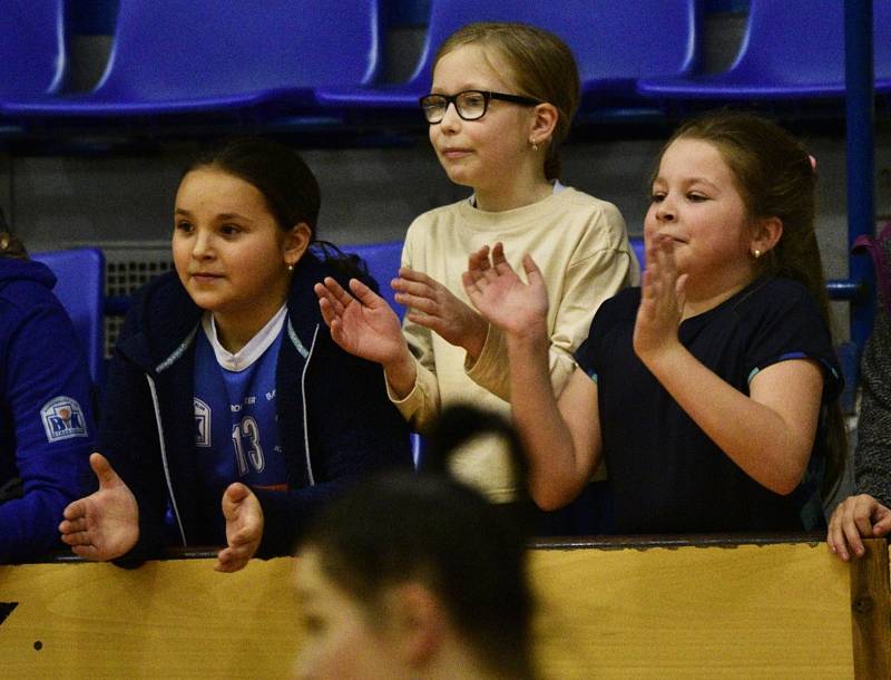 Basketbalovou ŽBL si užívaly i nejmenší hráčky BK Strakonice.