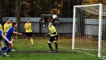 Fotbalová divize: Otava Katovice - Viktoria Mariánské Lázně 5:1 (1:0).