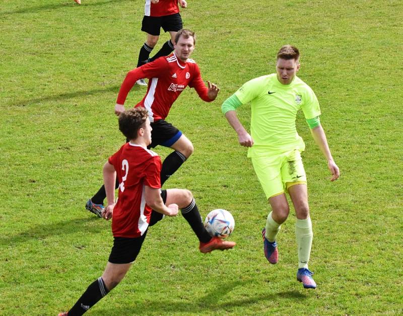 Fotbalový KP: TJ Osek - Týn nad Vltavou 0:0.