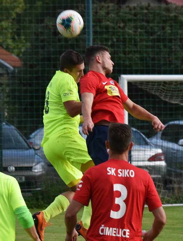 Fotbalový KP: Osek - Čimelice 2:2 (1:1).