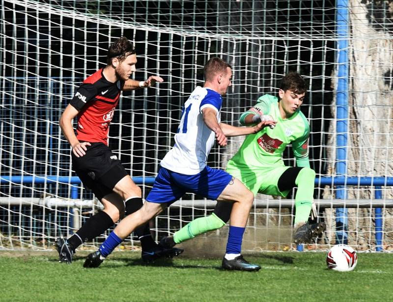 Fotbalový KP: Junior Strakonice - Táborsko B 2:0.