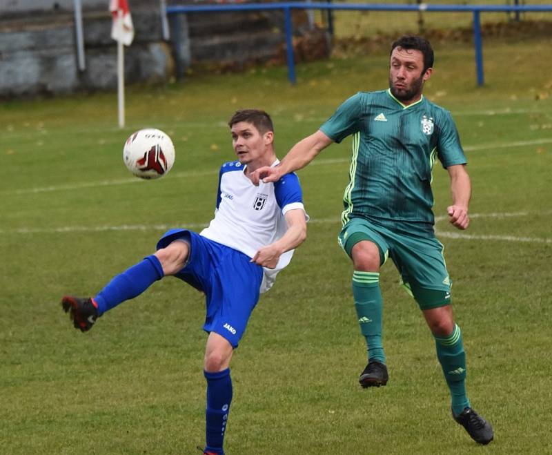 Fotbalový KP: Junior Strakonice - Jankov 1:1.