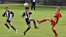 K derby fotbalového žákovského kraje přijel do Volyně Junior Strakonice. Slavili domácí.