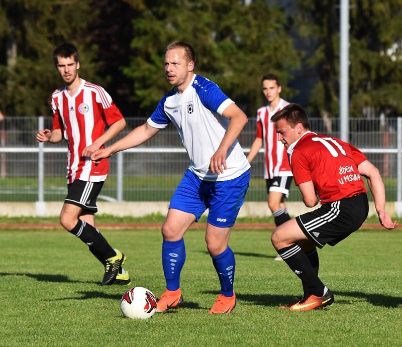 Fotbalový KP: Junior Strakonice - Blatná 3:0.