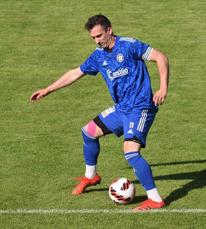 Fotbalová divize: Soběslav - Katovice 3:0 (2:0). Foto: Jan Škrle