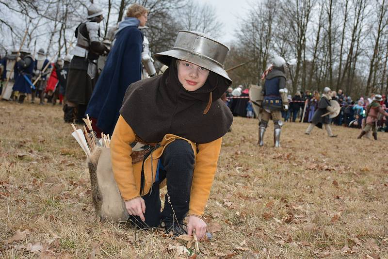 Akce se zúčastnilo 150 bojovníků, osm koní a tři a půl tisíce diváků.