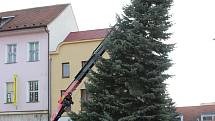 Vánoční strom Strakonice.