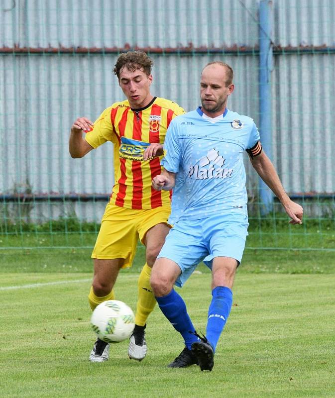 Fotbalový KP: Protivín - Junior Strakonice 2:0.