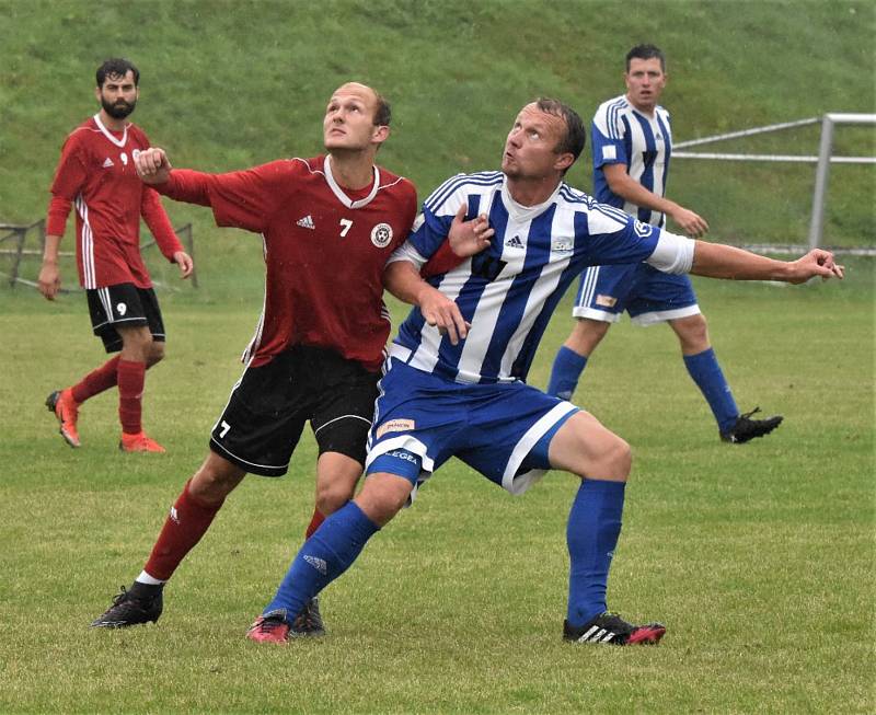 Fotbalová A třída: Sousedovice - Trhové Sviny 0:1.