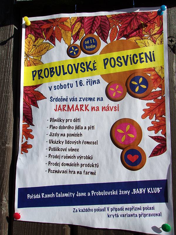 Posvícení v Probulově.