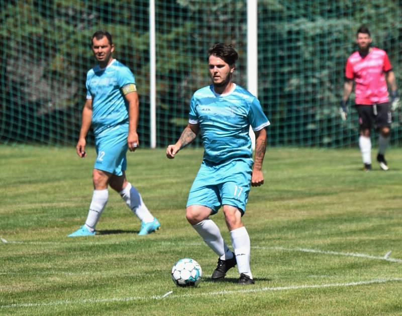 Fotbalový OP Strakonicka: Drahonice - Chelčice 0:4 (0:2).