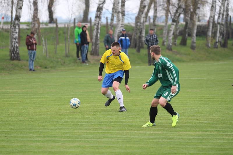 Střelské Hoštice - Katovice B 3:6.