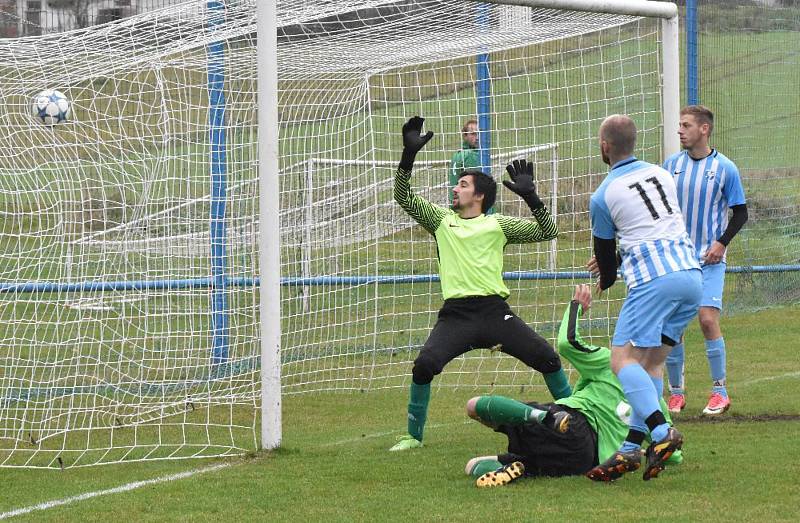 Fotbalový OP Strakonicka: Poříčí - Doubravice 2:0.