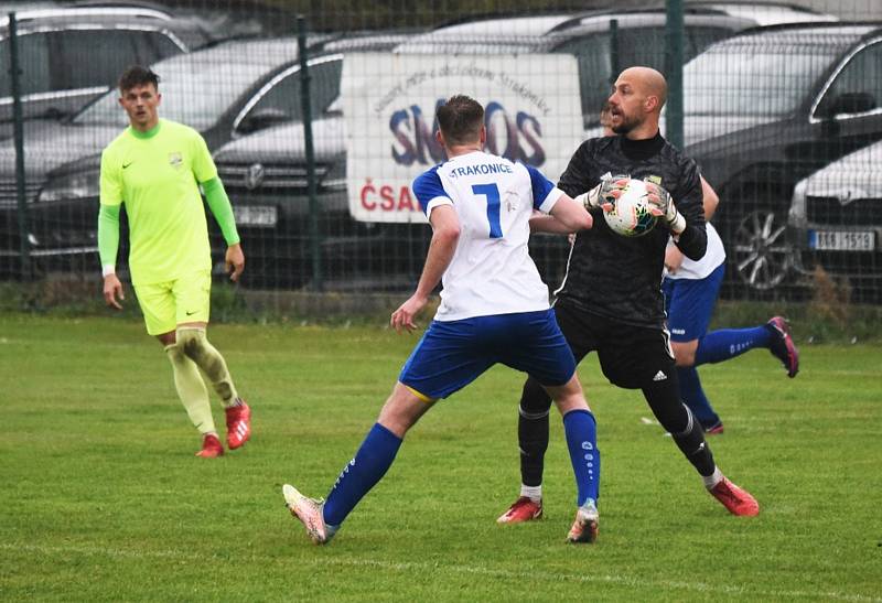 Fotbalový KP: Osek - Junior Strakonice 2:1 (2:0).