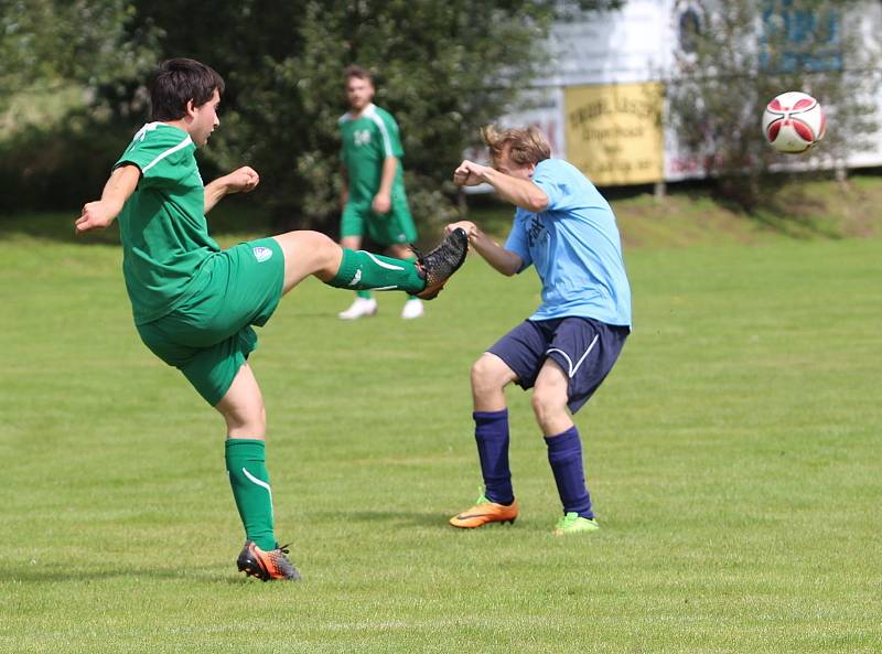 III. třída Strakonicka: Poříčí B - Hoslovice 2:1.