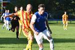 Fotbalový krajský přebor: Junior Strakonice - Třeboň 2:1.