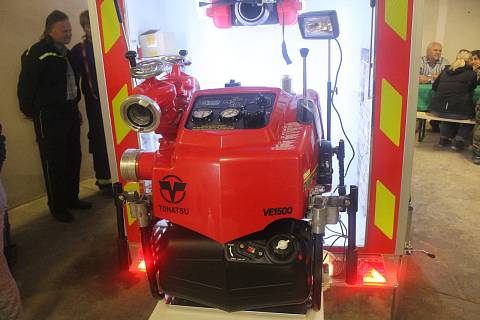 Dobrovolní hasiči v Přešťovicích dostali moderní vybavení.