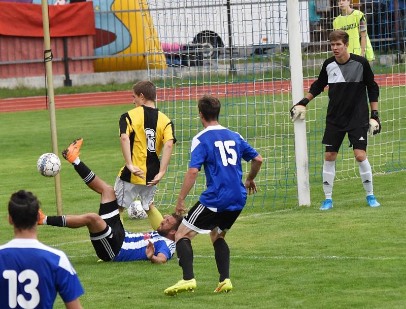 Fotbalový KP: Blatná - Milevsko 1:1.