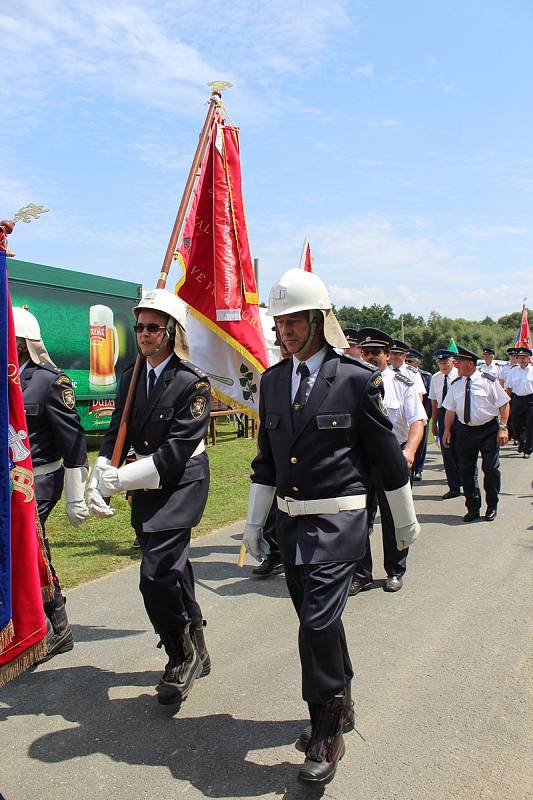 Dobrovolní hasiči ve Volenících oslavili v sobotu 21. července 130 let.