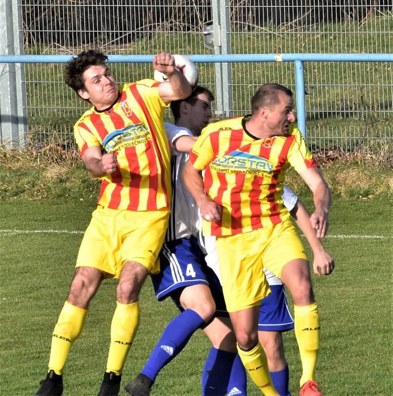 Fotbalová I.A třída: Vodňany - Junior Strakonice 2:1.