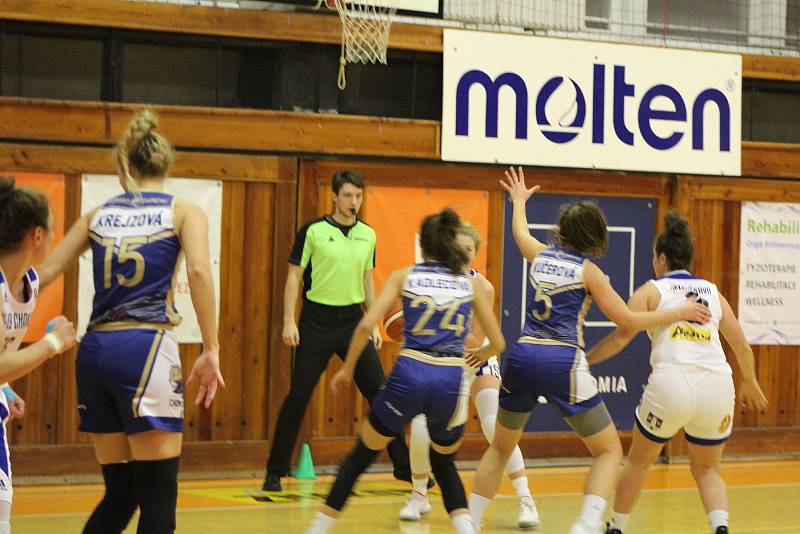 Renomia ŽBL: BK Strakonice - Levhartice Chomutov 51:82.