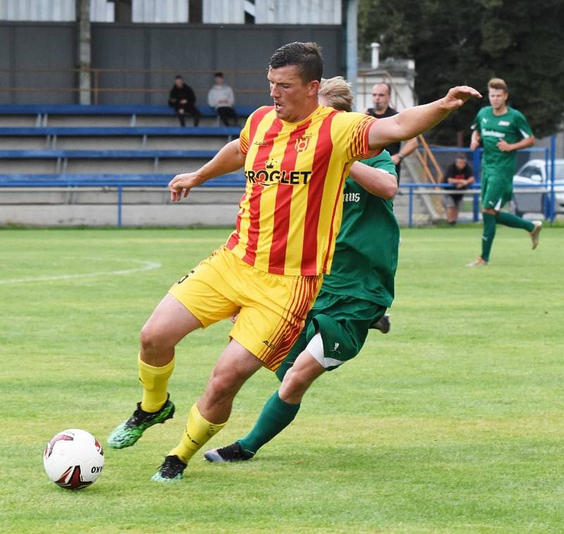 Přípravný fotbal: Junior Strakonice - Tatran Prachatice B 6:2.