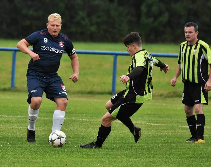 Fotbalový OP Strakonicka: Štěkeň - Chelčice 2:4.