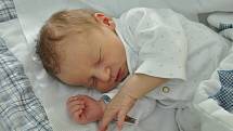 David Slivoně, Strakonice, 1.11. 2017 ve 2.10 hodin, 3350 g. Malý David je prvorozený.
