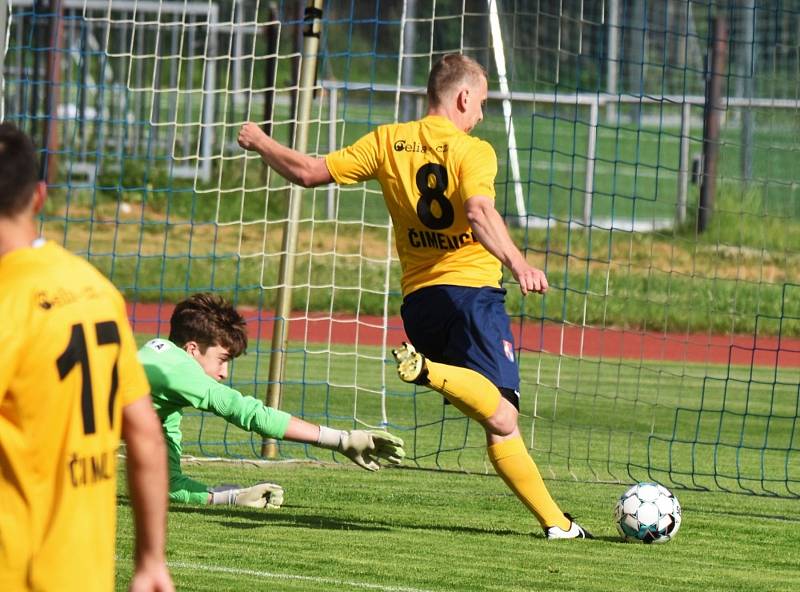 Fotbalový KP: Blatná - Čimelice 2:4 (1:3).