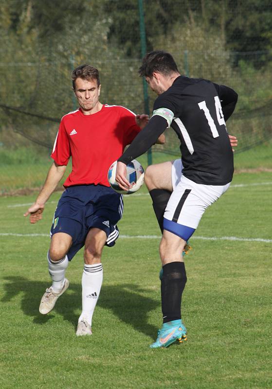 Fotbalová I.A třída. Strunkovice - Dolní Dvořiště 1:1 (1:0).