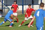 Fotbalová A třída: Vodňany - Strunkovice 2:3.