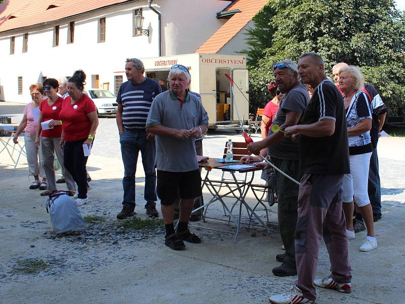 V úterý na hradním nádvoří soutěžilo více než 80 soutěžících