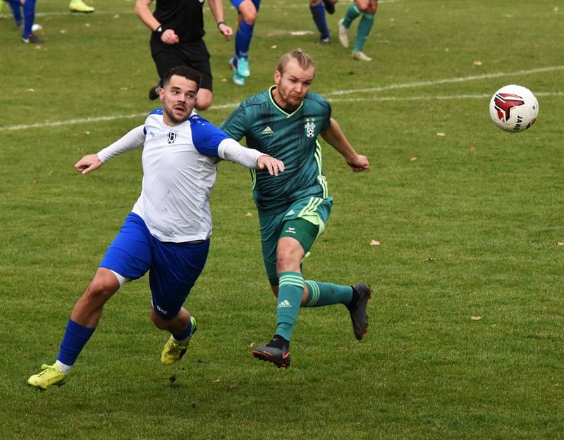 Fotbalový KP: Junior Strakonice - Jankov 1:1.