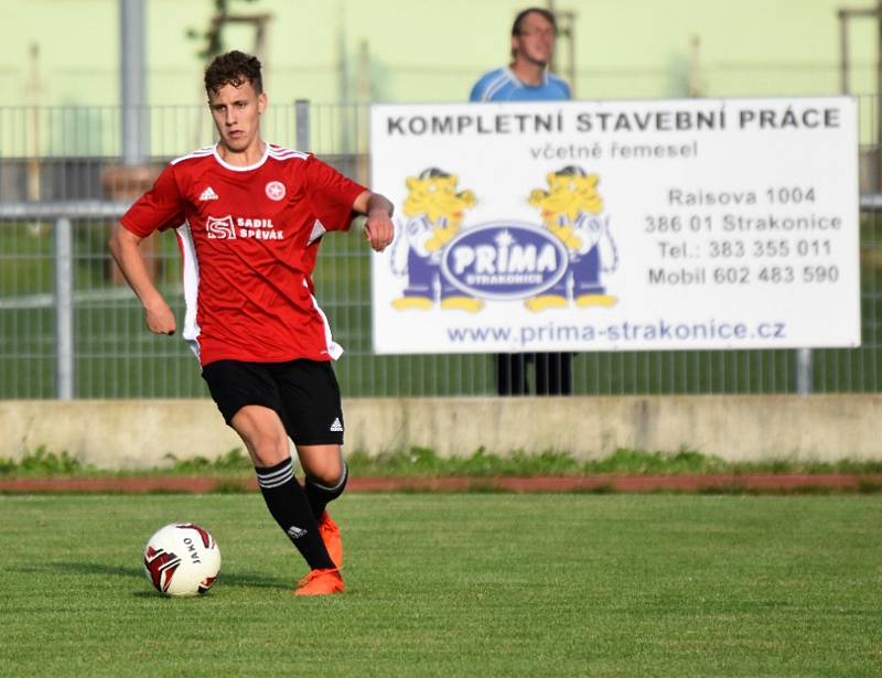 Fotbalový KP: Junior Strakonice -  Týn nad Vltavou 1:0 (0:0).