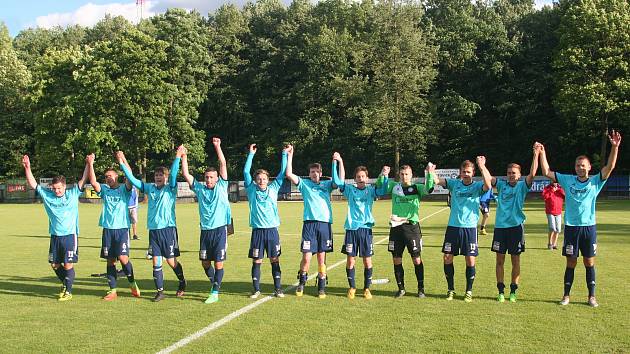 Katovičtí fotbalisté zakončili sezonu domácí výhrou 2:0 nad Hlubokou a celkově skončili čtvrtí.