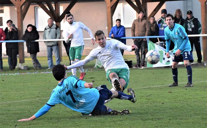 Fotbalový KP: Katovice - Jankov 2:1.