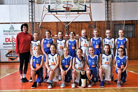 Strakonické basketbalistky U11 čeká Mistrovství ČR v Ostravě.