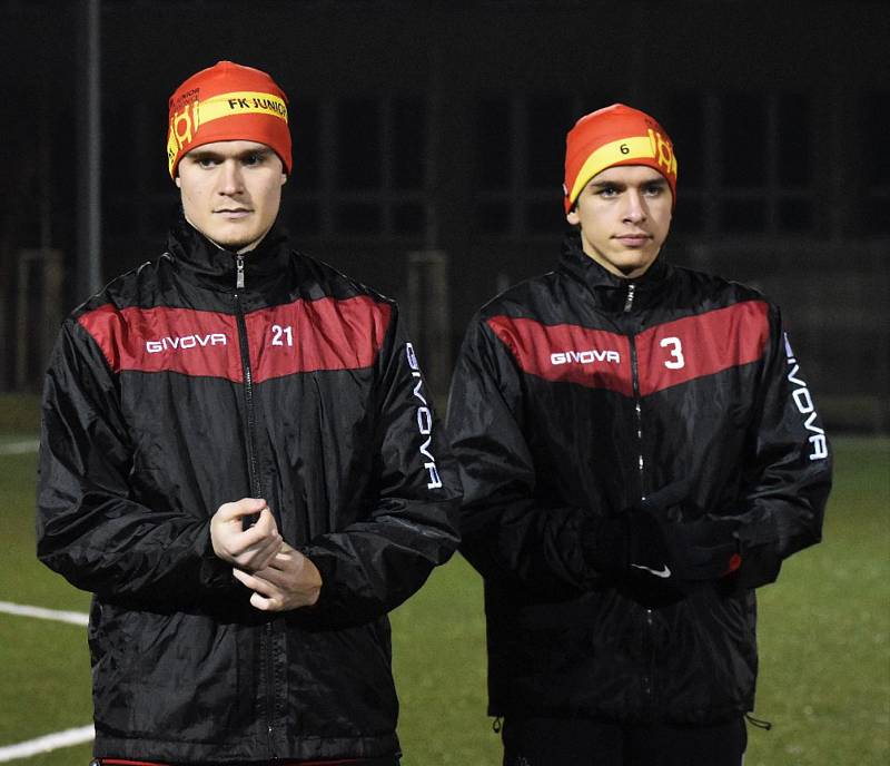 Fotbalisté Junioru Strakonice v pondělí začali zimní přípravu.
