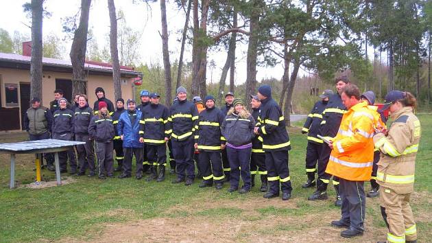 Ve dnech 21. až 23. dubna se uskutečnilo cvičení dobrovolných hasičů na Strakonicku.