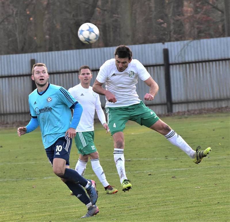 Fotbalový KP: Katovice - Jankov 2:1.