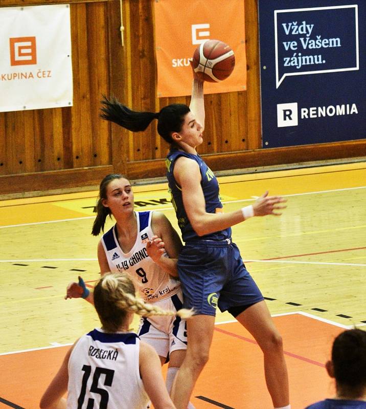 Renomia ŽBL: BK Strakonice - ZVVZ USK Praha 45:126.