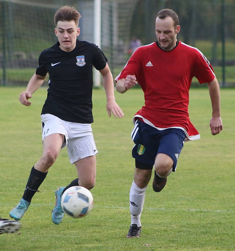 Fotbalová I.A třída. Strunkovice - Dolní Dvořiště 1:1 (1:0).