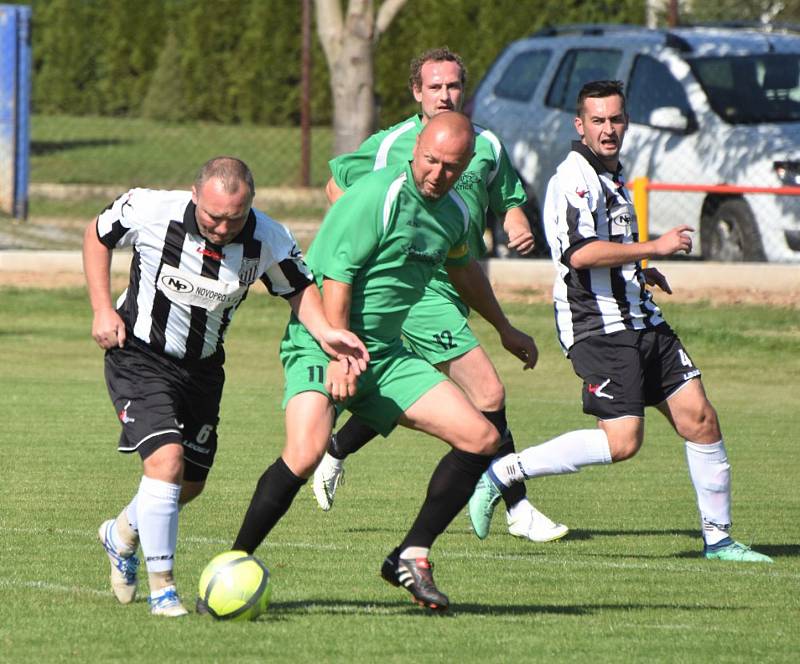 Fotbalová I.B třída: Dražejov - Prachatice B 5:0.