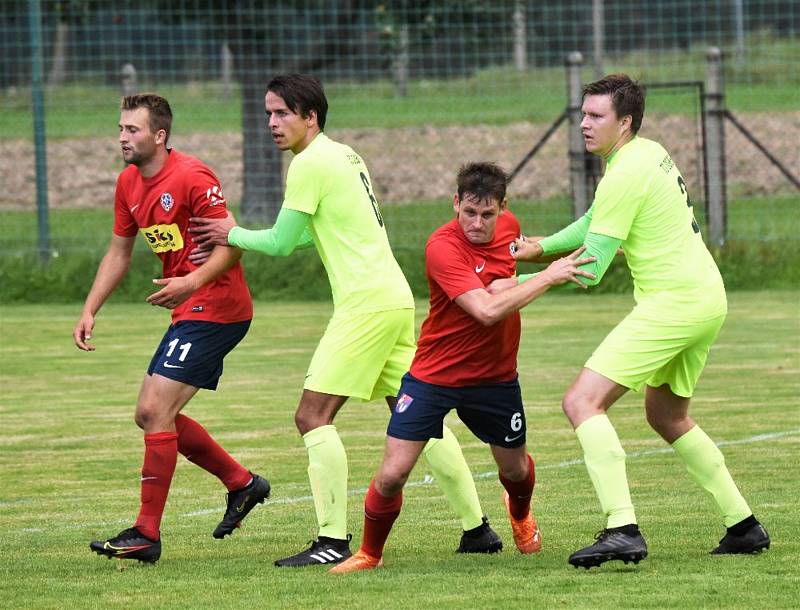 Fotbalový KP: Osek - Čimelice 2:2 (1:1).