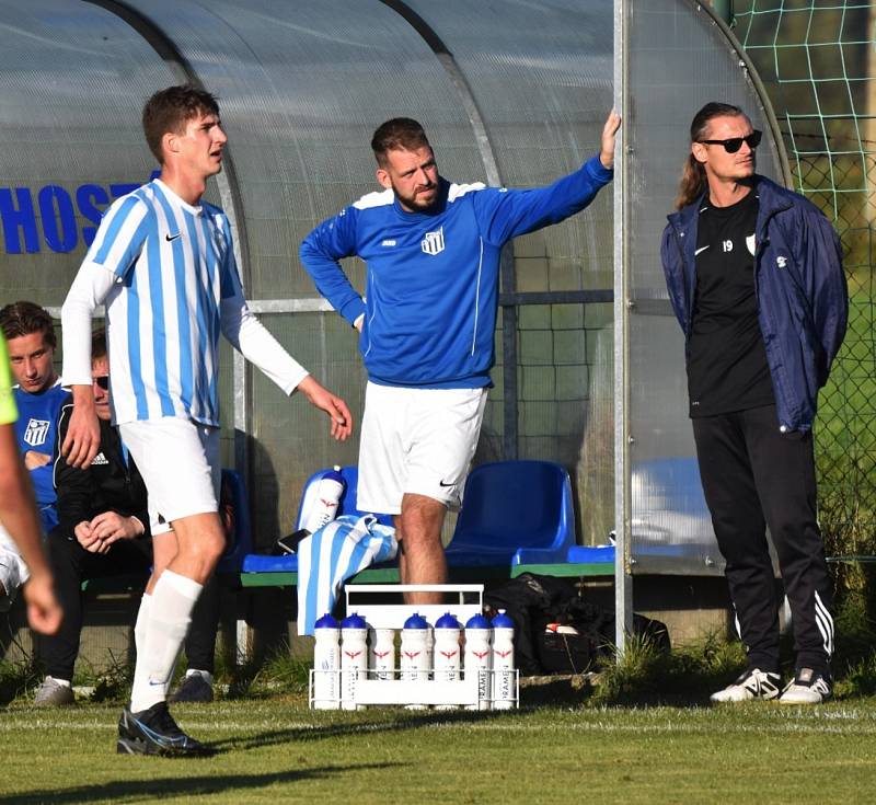 Fotbalový KP: Osek - Rudolfov 2:1.