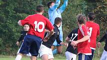 Fotbalová I.A třída. Strunkovice - Dolní Dvořiště 1:1 (1:0).