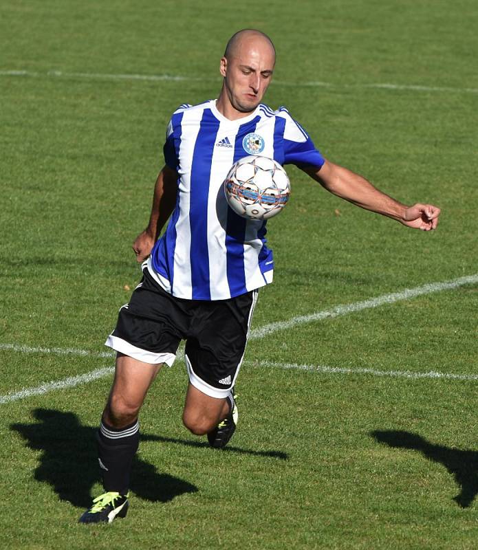 Fotbalový KP: Blatná - Hluboká 1:1 (0:0). Foto: Jan Škrle