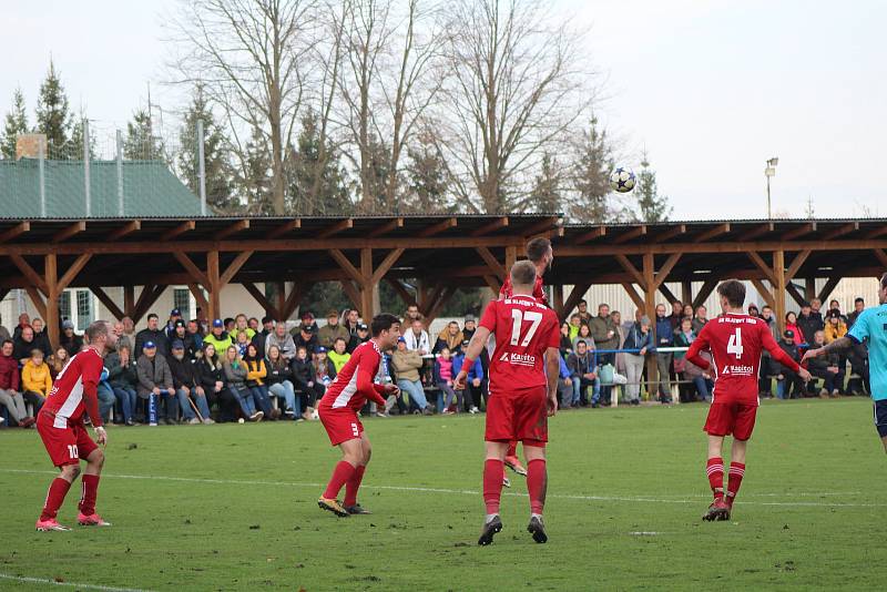 Fotbalová divize: Katovice - Klatovy 1:1 - penalty 6:7.